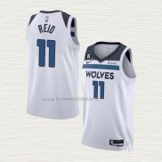 Camiseta Naz Reid NO 11 Minnesota Timberwolves Association Blanco