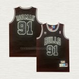 Camiseta Dennis Rodman NO 91 Chicago Bulls Retro Negro