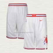 Pantalone Houston Rockets Ciudad 2023-24 Blanco