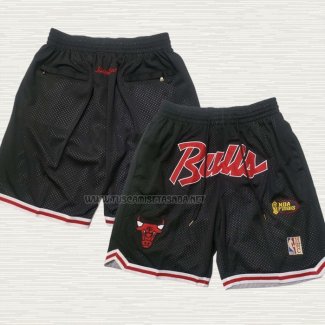 Pantalone Chicago Bulls Hardwood Classics Just Don Negro