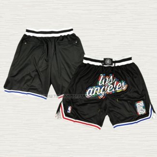 Pantalone Los Angeles Clippers Ciudad Just Don 2022-23 Negro